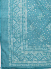 Printed Linen Unstitched Suit With Dupatta