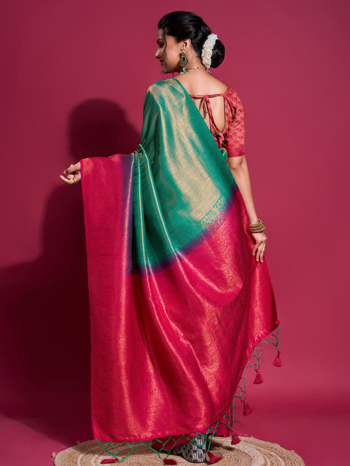 Woven Design Art Silk Saree