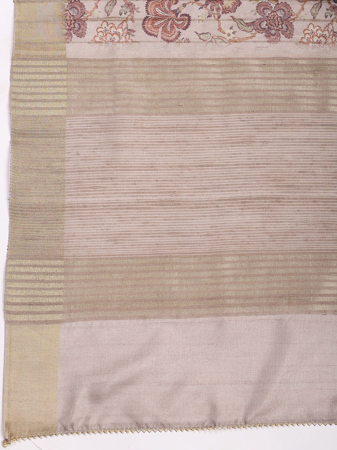 Neck Embroidered Tissue Unstitched Suit With Dupatta
