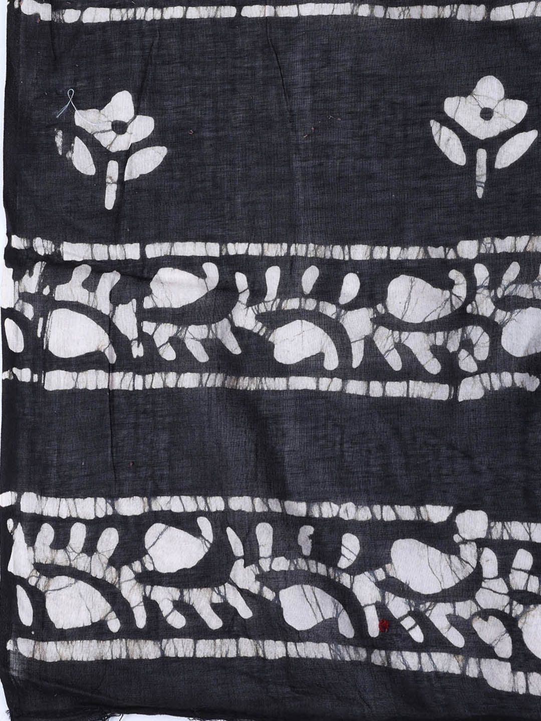 Printed Cotton Blend Unstitched Suit With Dupatta
