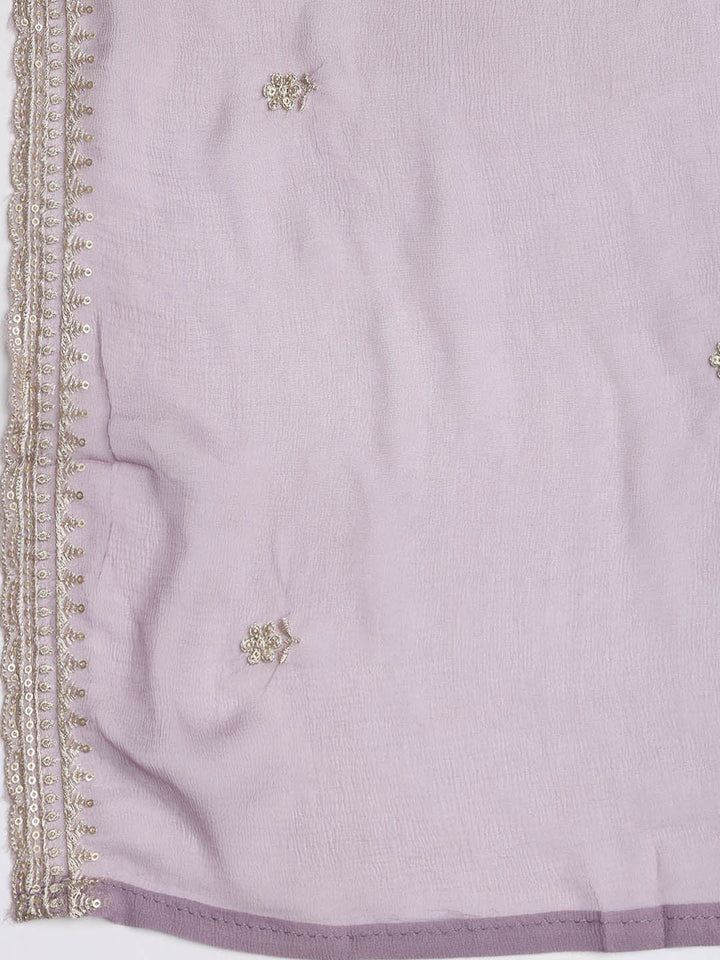 Embroidered Muslin Unstitched Suit With Dupatta