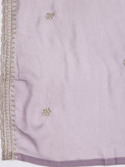 Embroidered Muslin Unstitched Suit With Dupatta