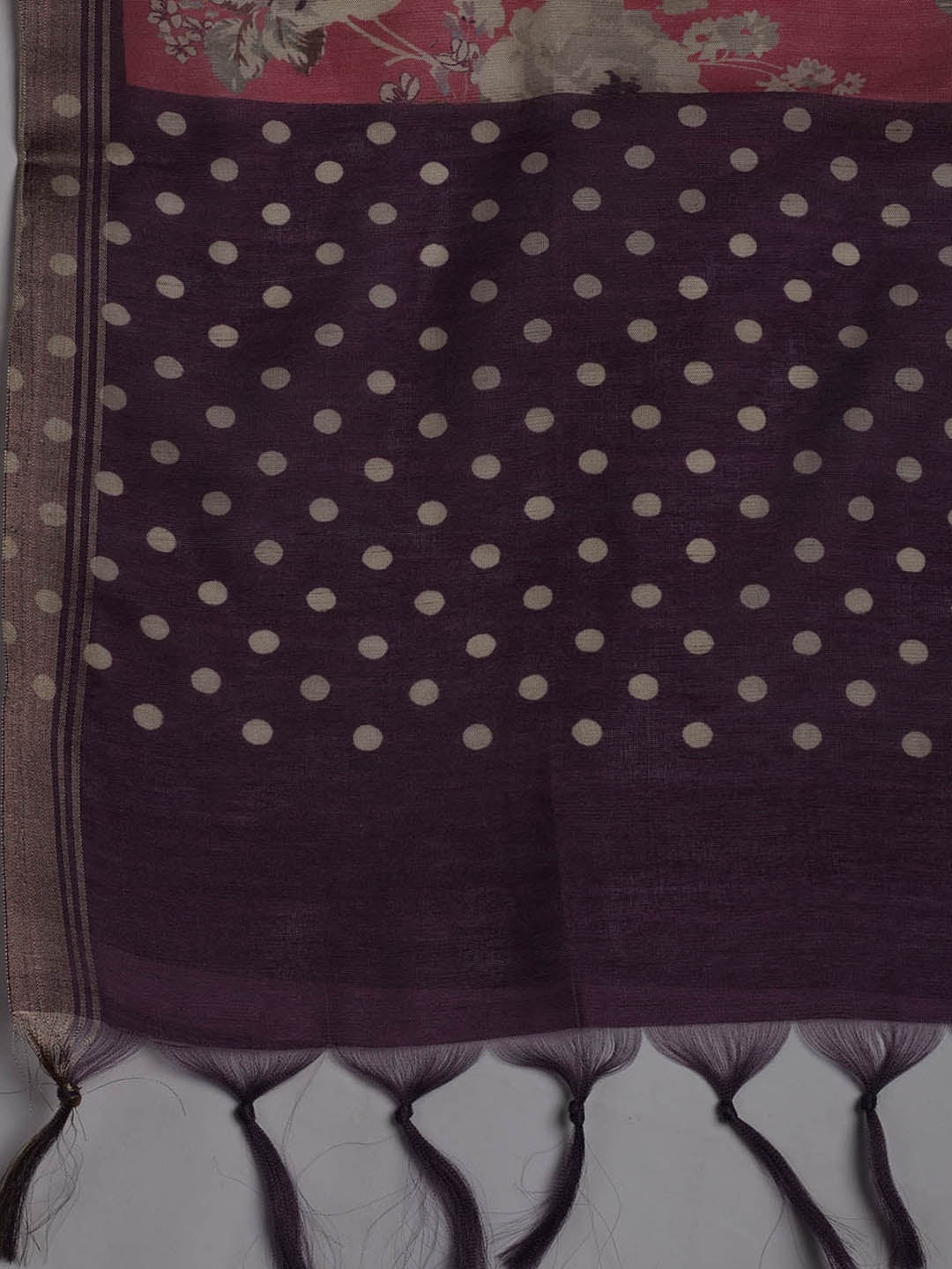 Embroidered Chanderi Unstitched Suit Piece With Dupatta