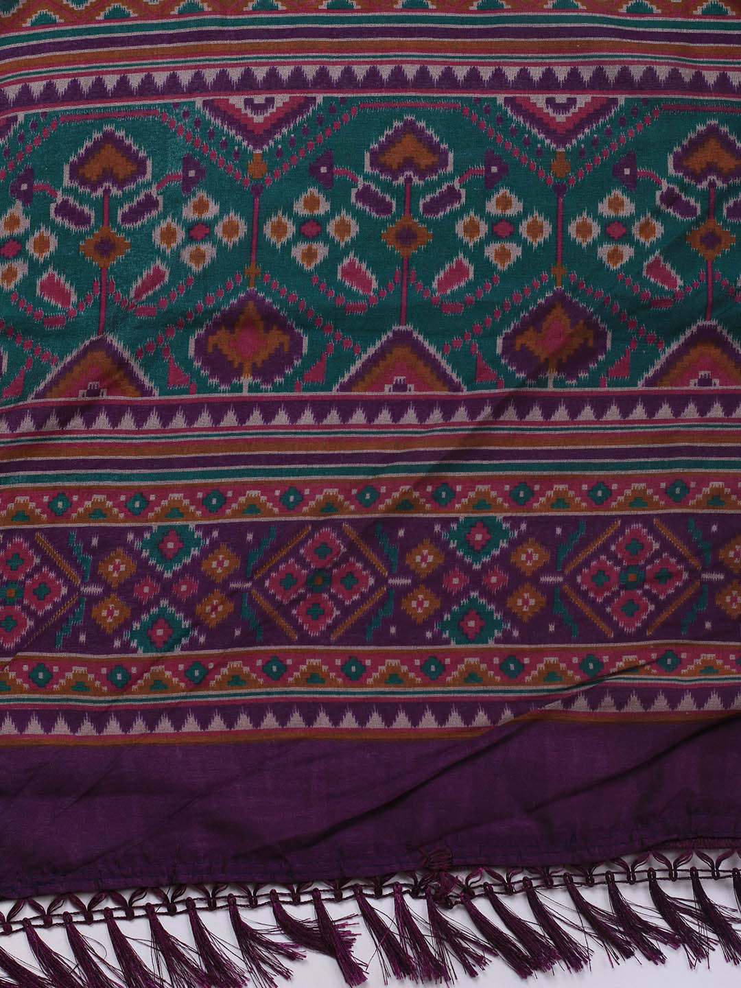 Art Silk Unstitched Suit Piece With Dupatta