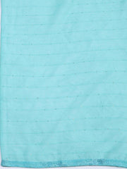 Neck Embroidery Linen Unstitched Suit With Dupatta