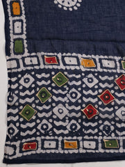 Printed Cotton Blend Unstitched Suit With Dupatta