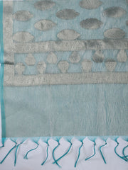 Neck Embroidery Tissue Unstitched Suit With Dupatta