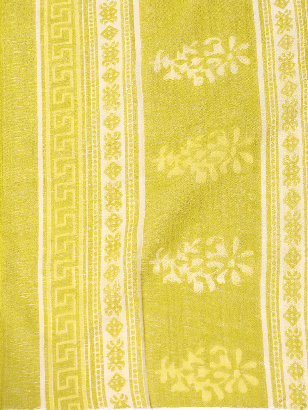 Neck Patti Cotton Blend Unstitched Suit With Dupatta