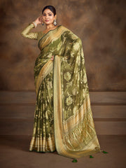 Plain Georgette Saree