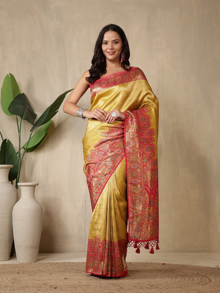 Woven Design Dola Silk Saree