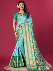 Patola Printed Handloom Saree