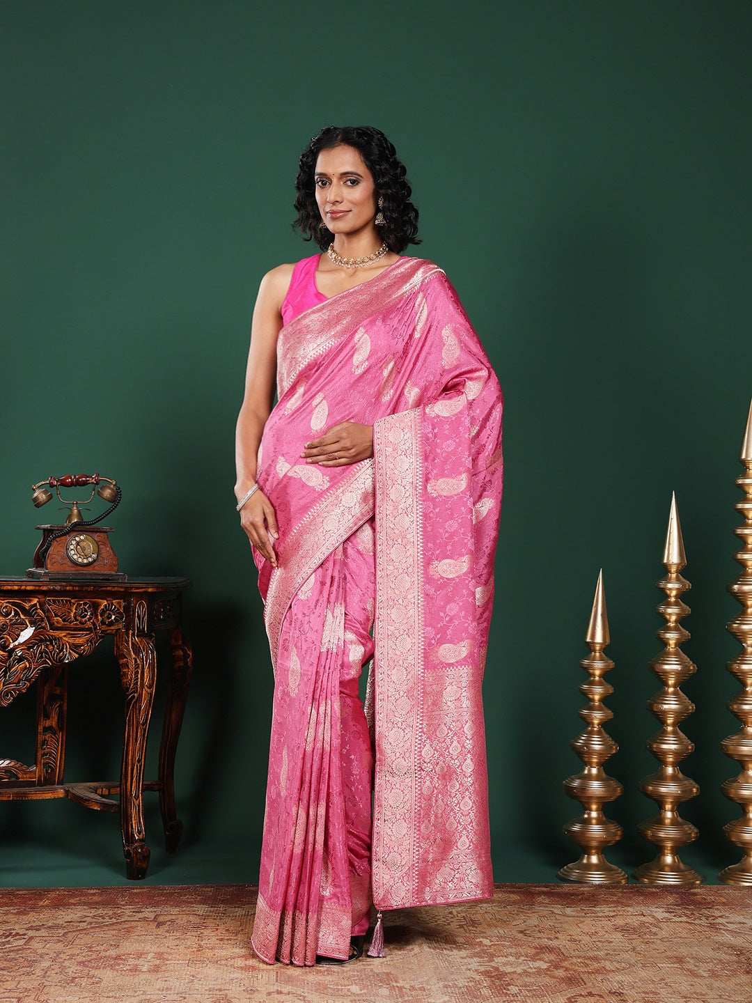Woven Design Dola Silk Saree