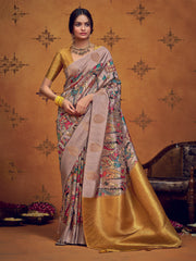 Printed Art Silk Saree
