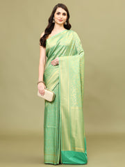 Zari Jaal Woven Handloom Saree