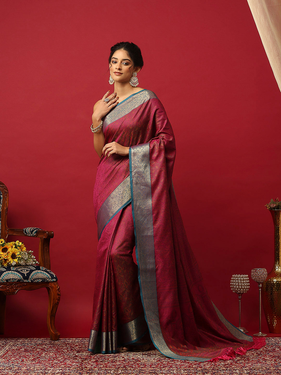 Woven Design Art Silk Saree