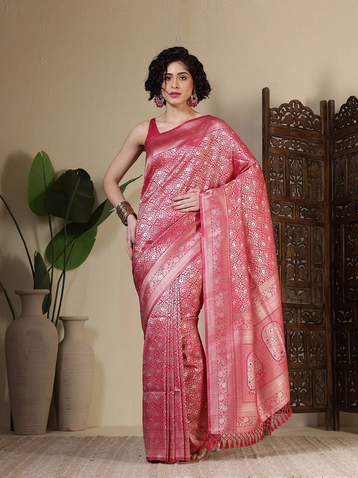Woven Design Art Silk Saree