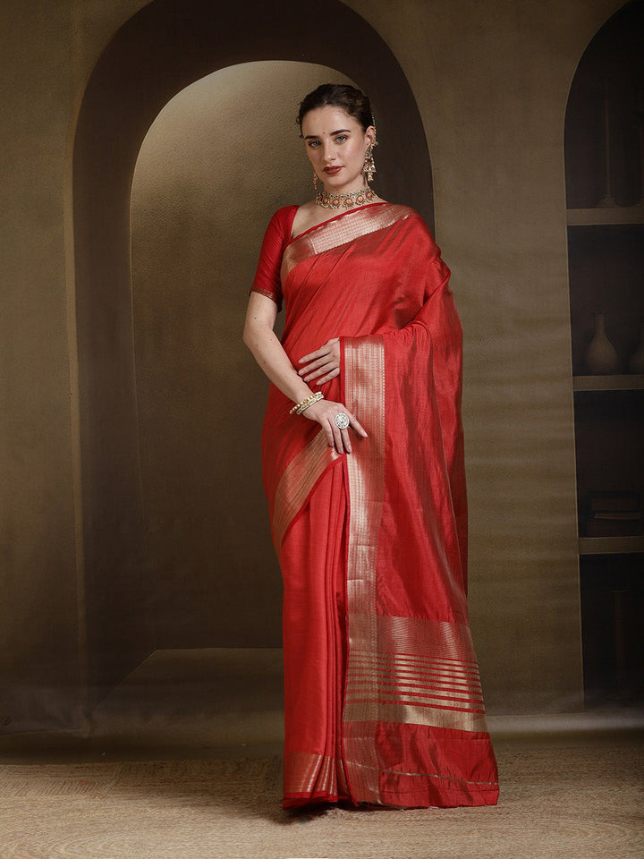 Woven Design Art Silk Saree