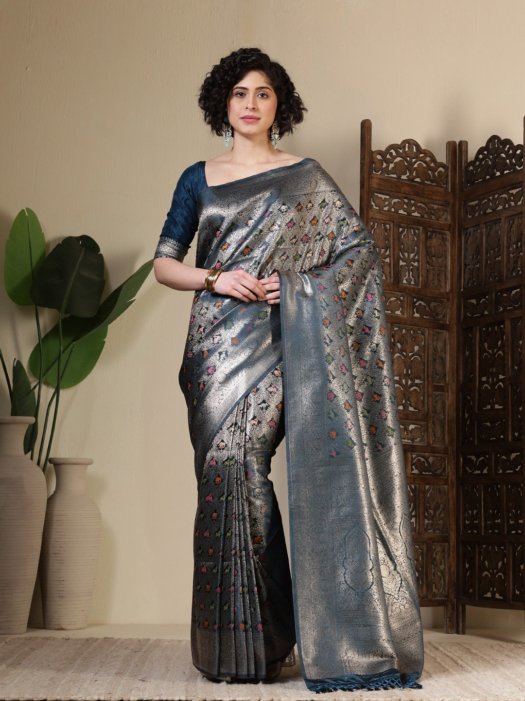 Woven Design Art Silk Saree