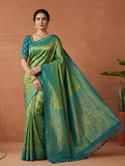 Woven Design Art Silk Saree