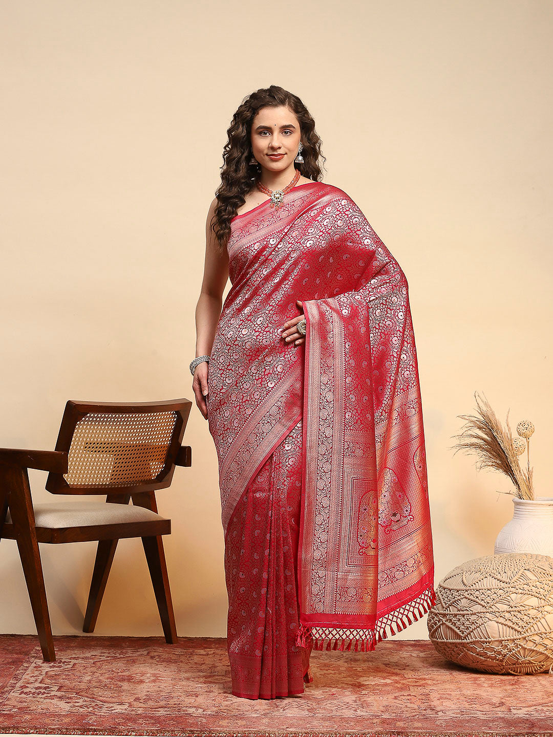 Woven Design Art Silk Saree