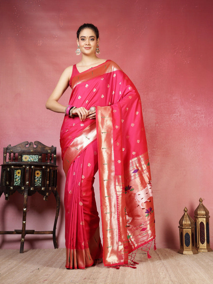 Woven Design Art Silk Saree