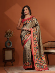 Woven Design Dola Silk Saree