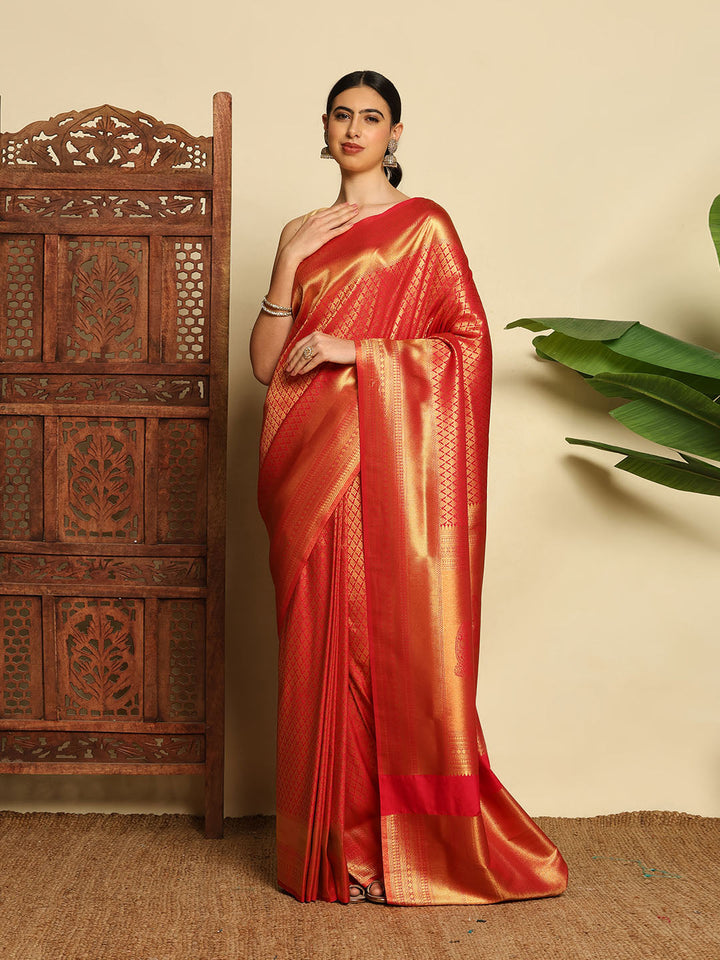Woven Design Art Silk Saree