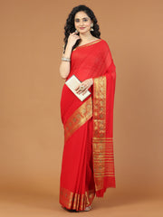 Stone Booti Chiffon Woven Saree