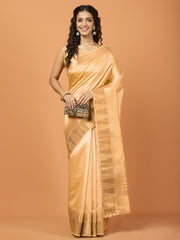 Zari Border Woven Handloom Saree