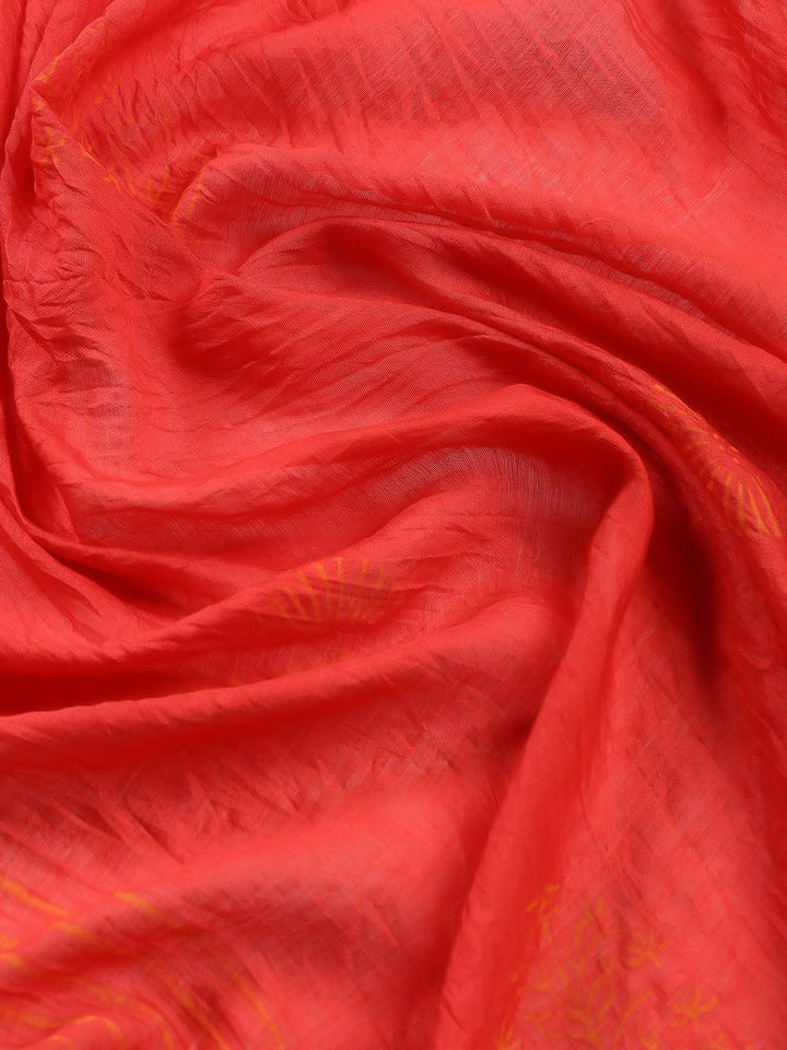 Neck Embroidered Cotton Blend Unstitched Suit Piece With Dupatta