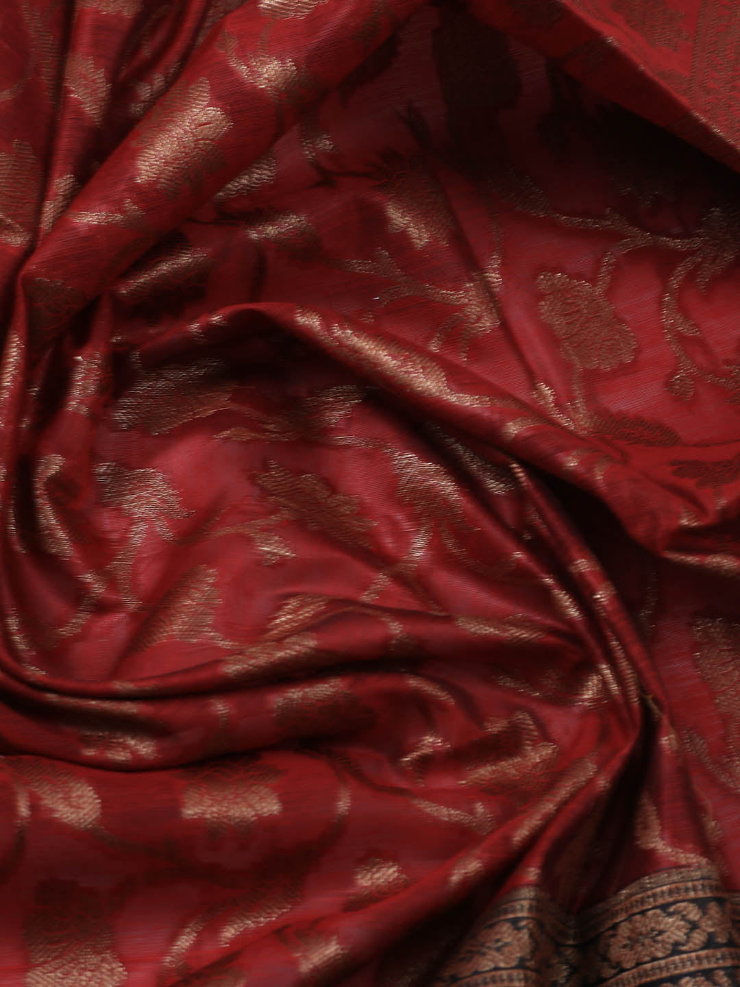 Banarasi Chanderi Unstitched Suit With Dupatta