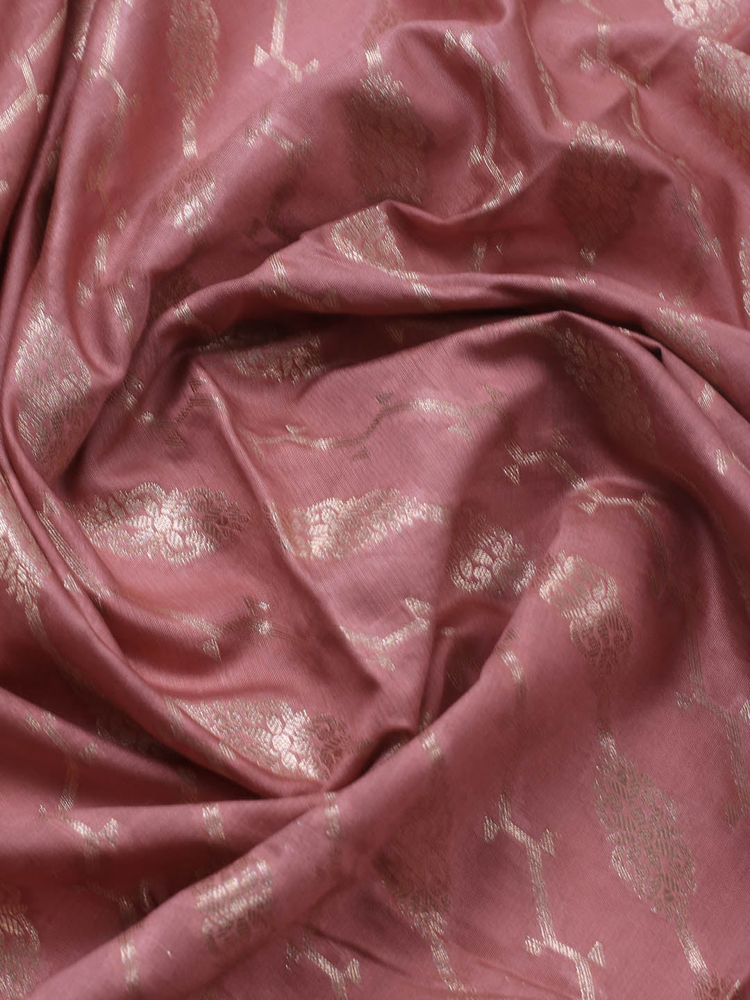 Banarasi Chanderi Unstitched Suit With Dupatta