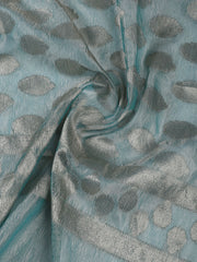 Neck Embroidery Tissue Unstitched Suit With Dupatta