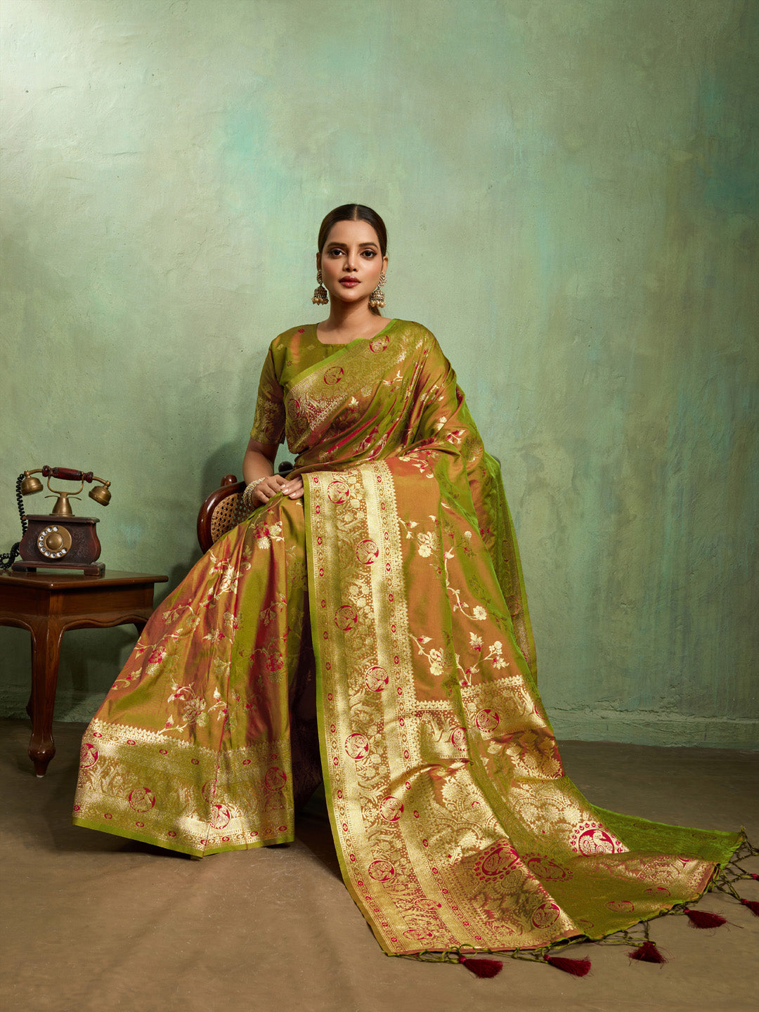 Woven Design Art Silk Saree