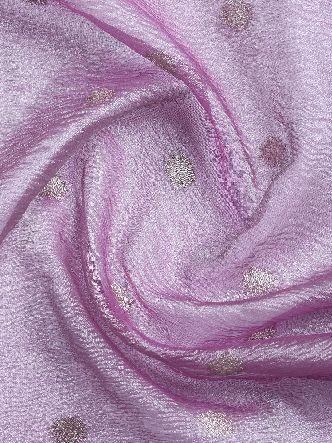 Woven Tissue Unstitched Suit With Dupatta