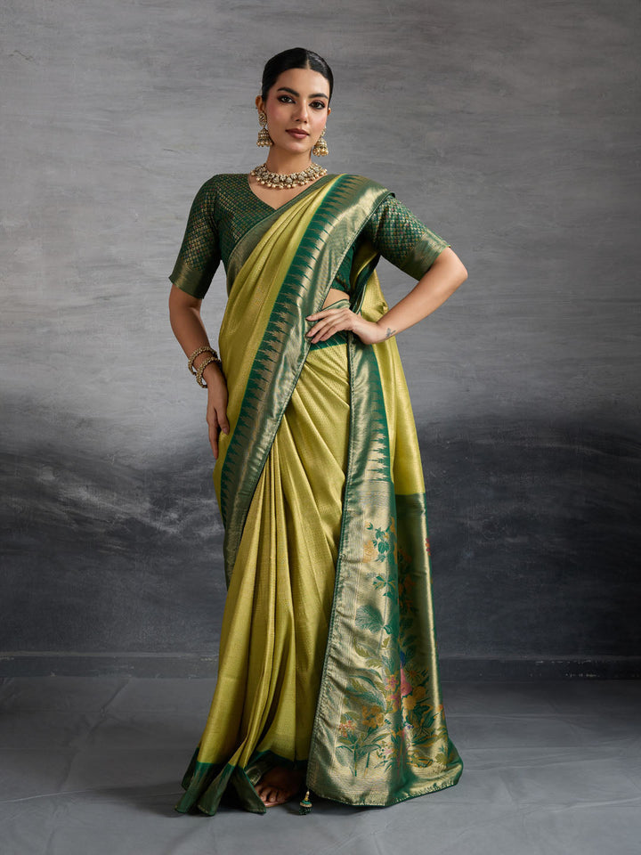 Woven Design Kanjivaram Silk Saree