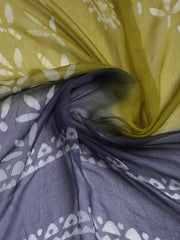 Printed Cotton Blend Unstitched Suit With Dupatta