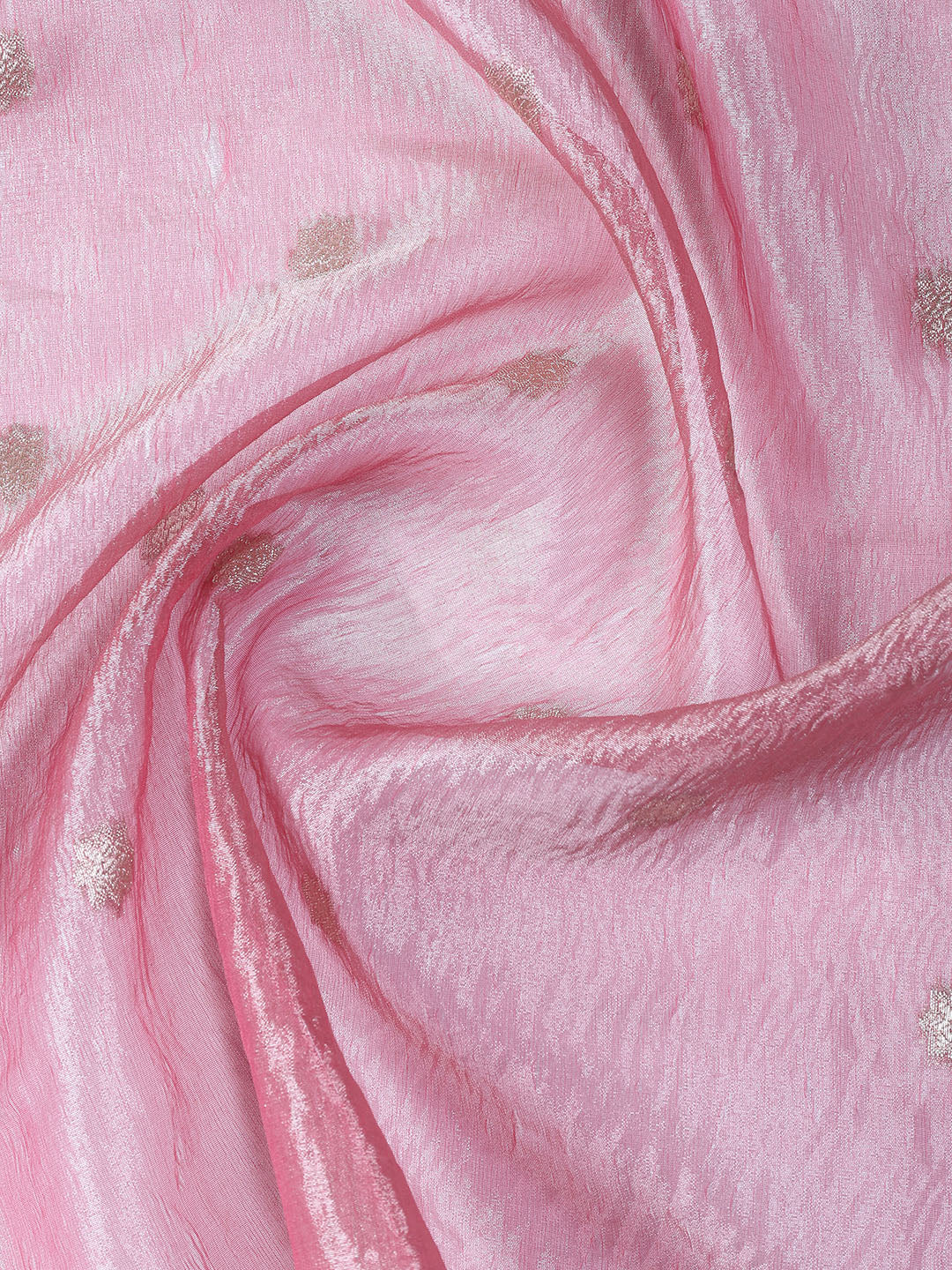 Woven Tissue Unstitched Suit With Dupatta