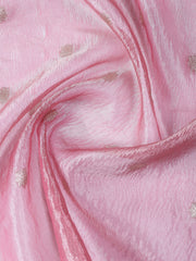 Woven Tissue Unstitched Suit With Dupatta