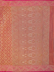 Zari Jaal Cotton Woven Saree