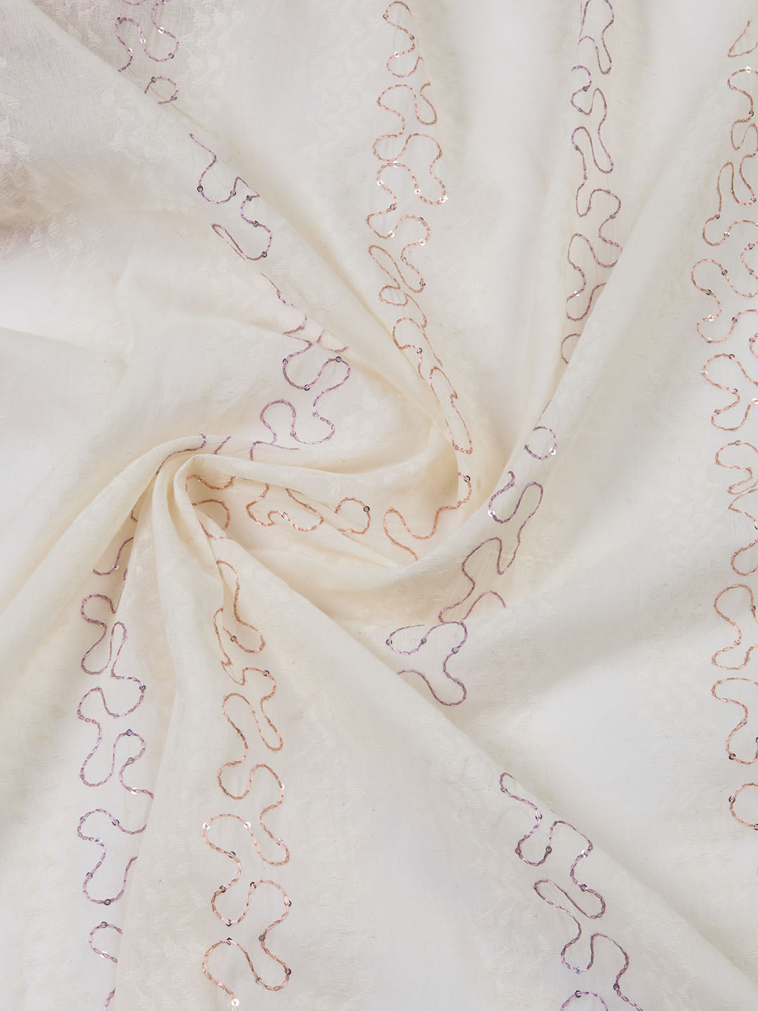Neck Embroidery Cotton Unstitched Suit With Dupatta