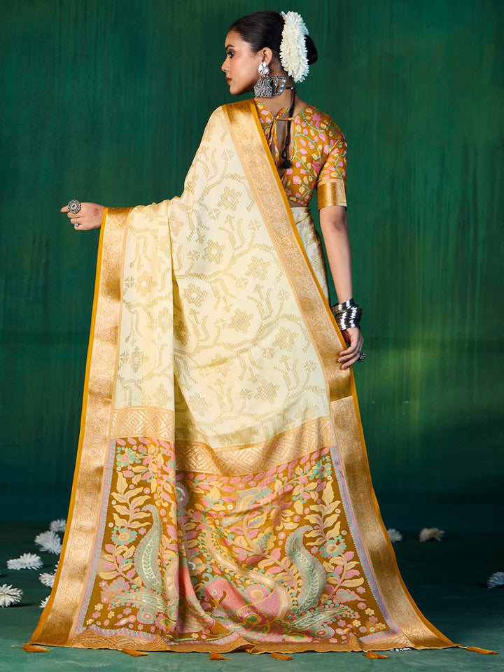 Bandhani Printed Georgette Saree
