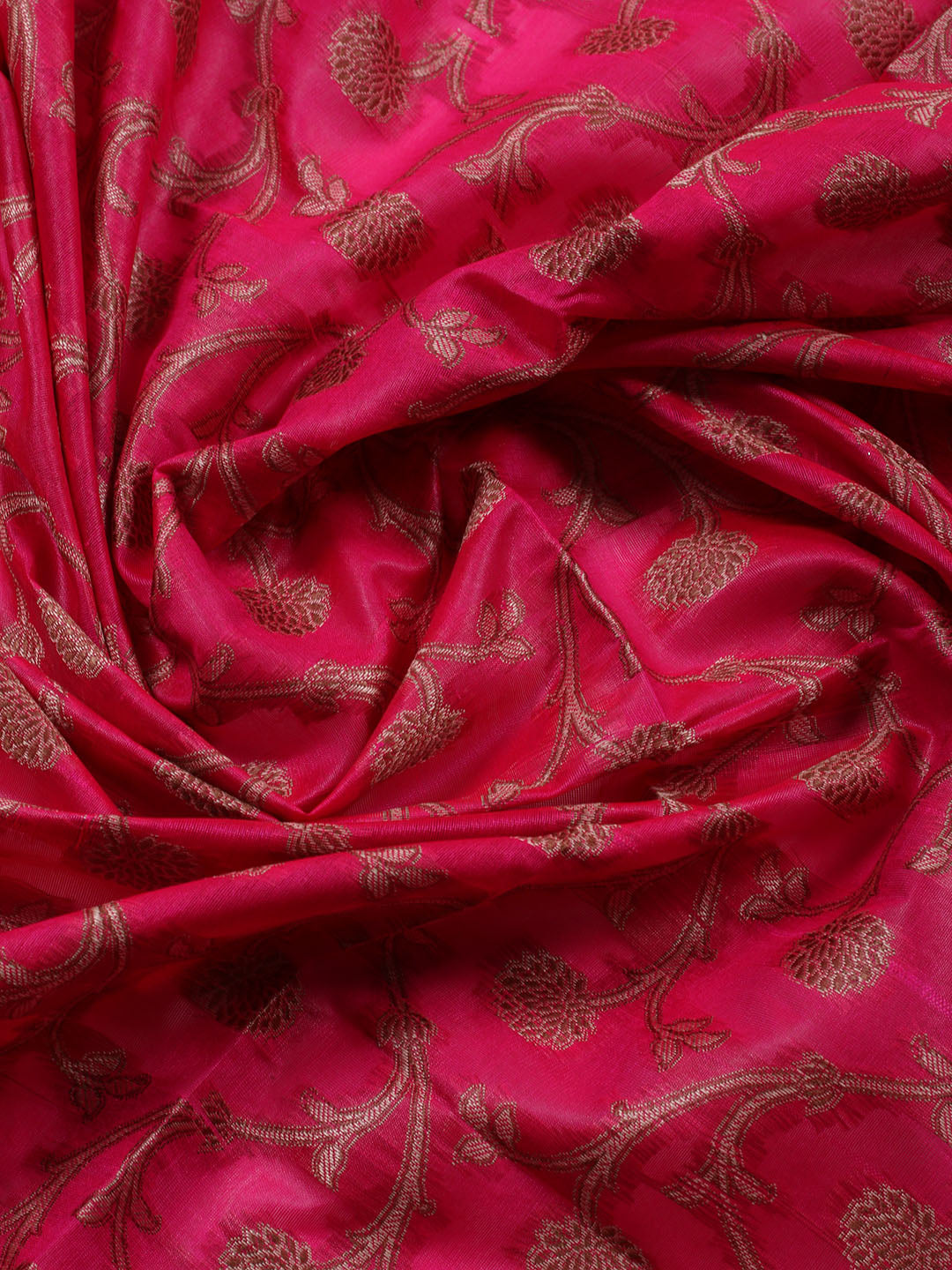 Woven Chanderi Unstitched Suit Piece With Dupatta