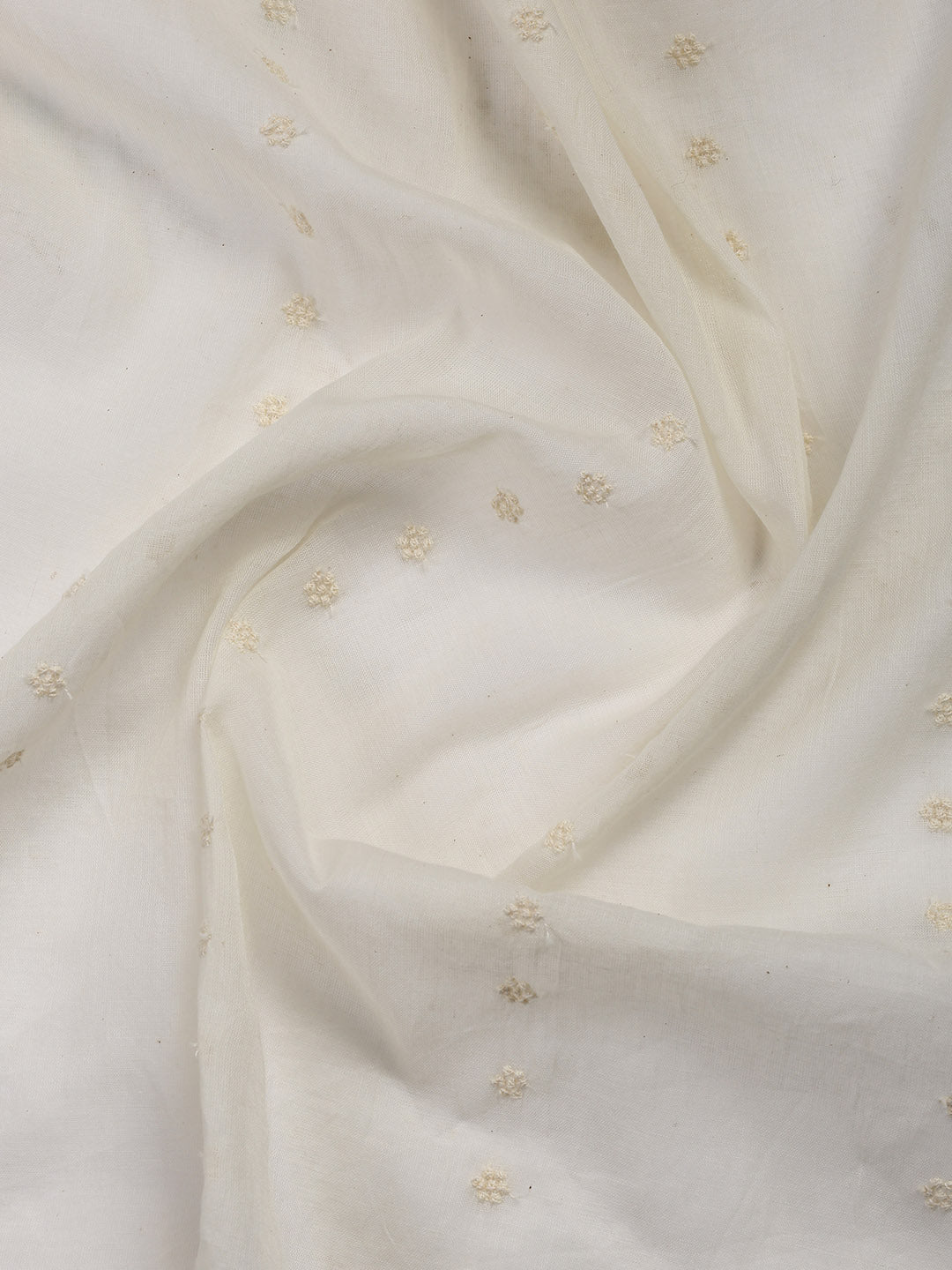 Woven Embroidered Cotton Blend Unstitched Suit With Dupatta