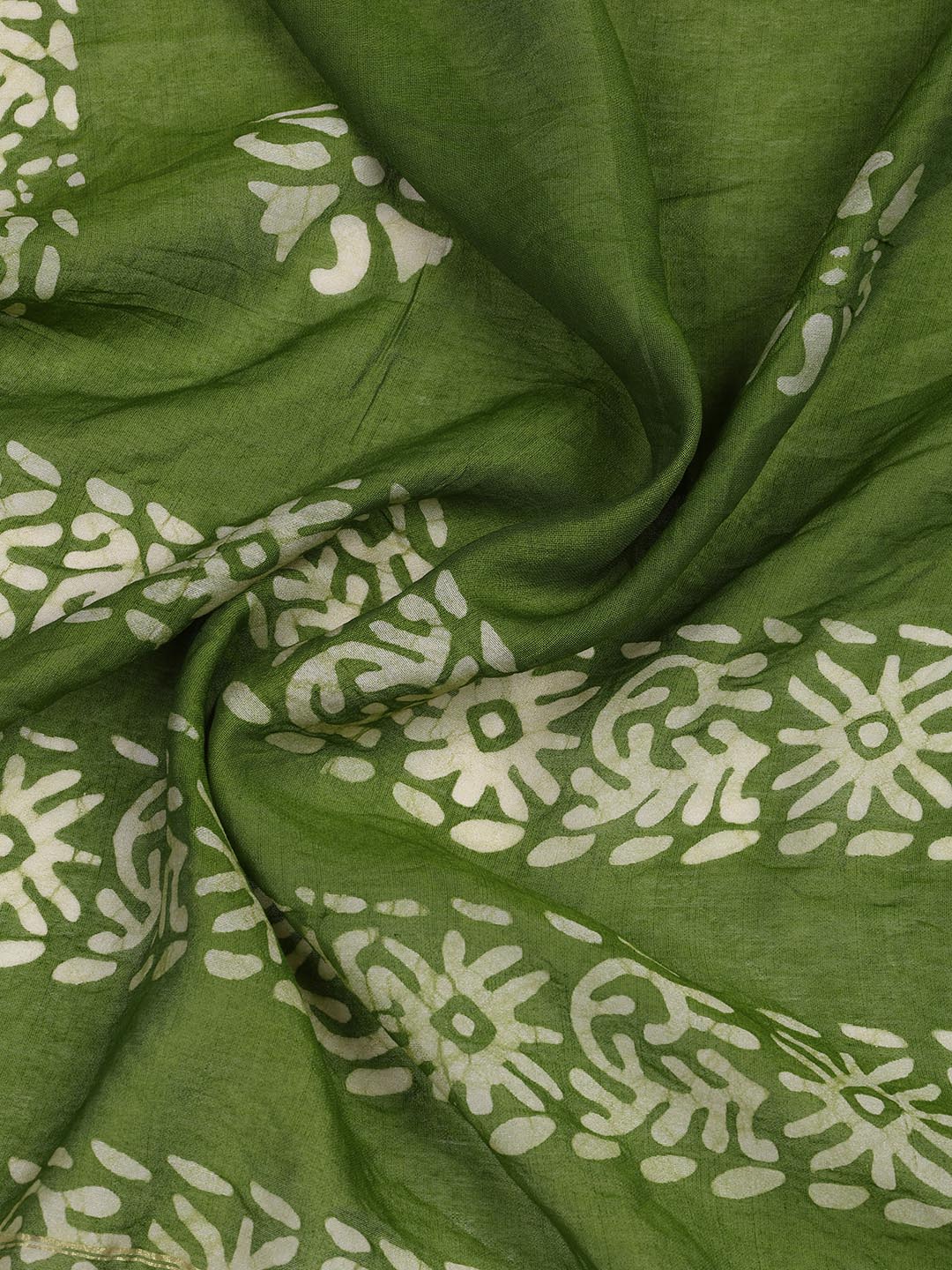 Schiffli Embroidery Cotton Blend Unstitched Suit With Dupatta
