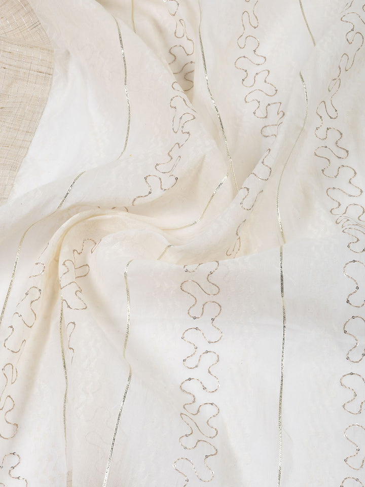 Neck Embroidery Cotton Unstitched Suit With Dupatta