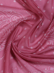 Neck Work Cotton Blend Unstitched Suit With Dupatta