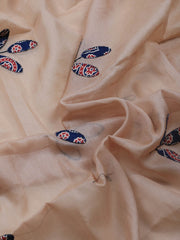 Printed Cotton Blend Unstitched Suit With Dupatta