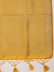 Zari Jaal Handloom Woven Saree