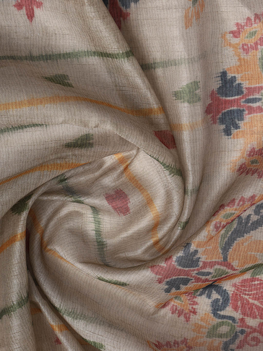 Woven Chanderi Unstitched Suit With Dupatta